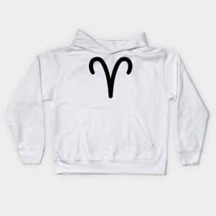 Aries Astrology Zodiac Star Sign Kids Hoodie